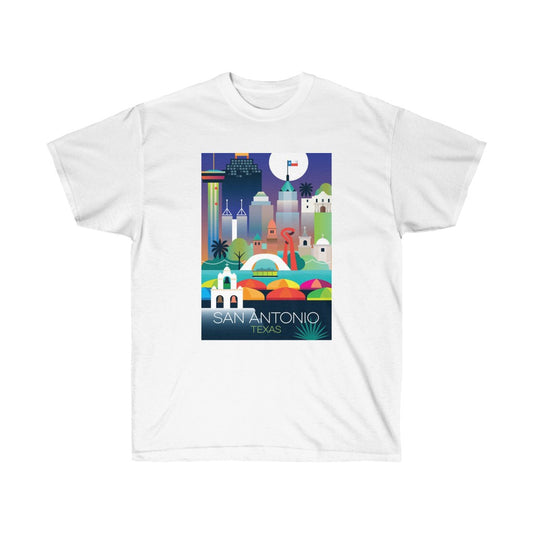 SAN ANTONIO UNISEX ULTRA COTTON TEE