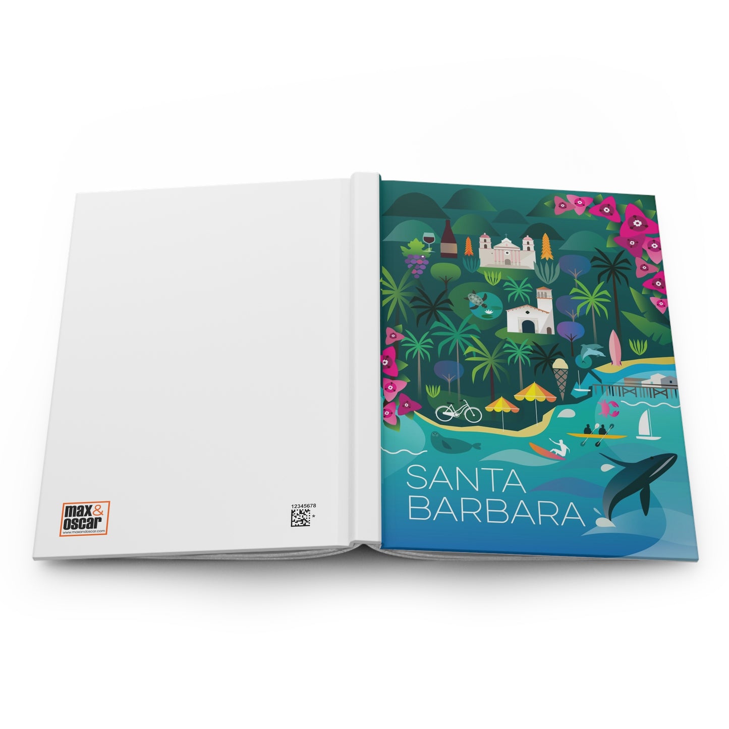 Santa Barbara Hardcover-Tagebuch