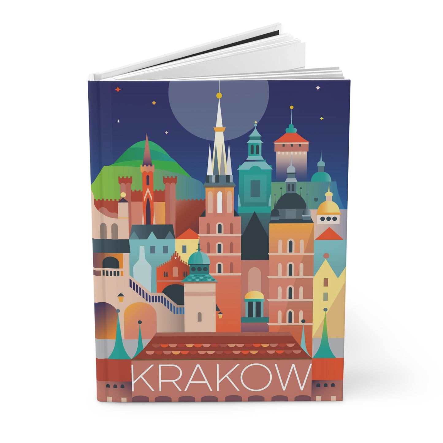 Krakau Hardcover-Tagebuch