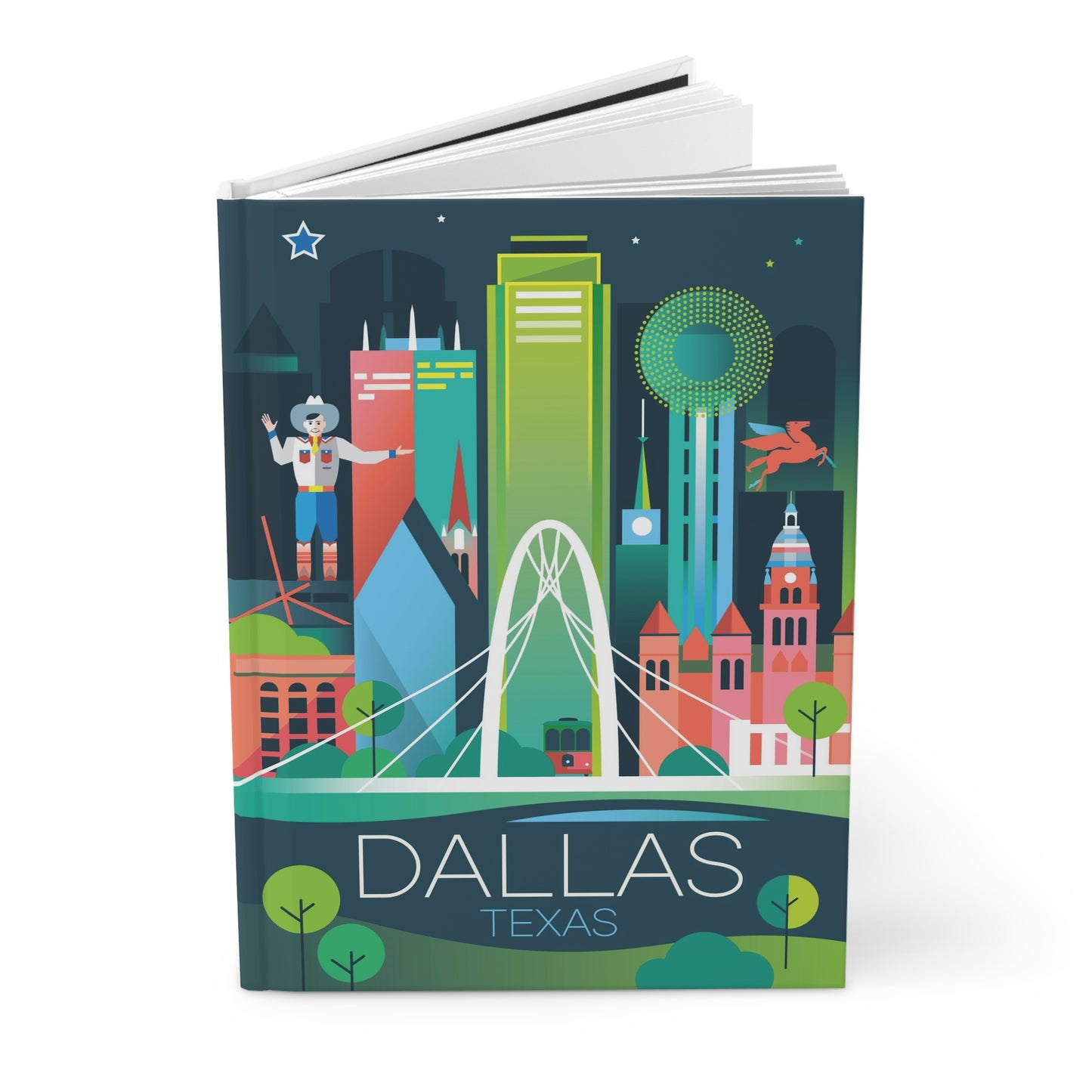 Dallas Hardcover-Tagebuch