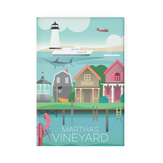 MARTHA'S VINEYARD AIMANT POUR RÉFRIGÉRATEUR