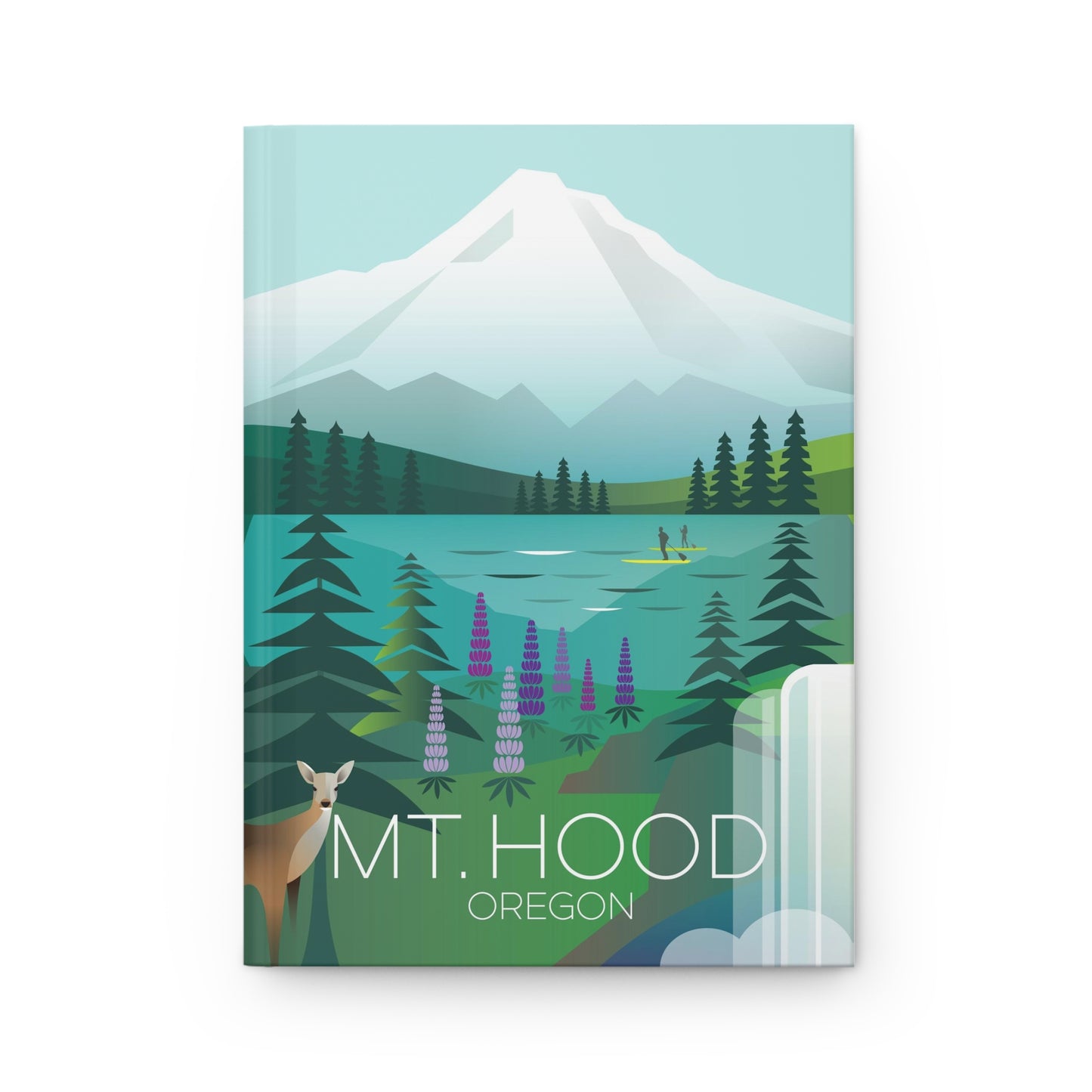 Mount Hood Hardcover-Tagebuch