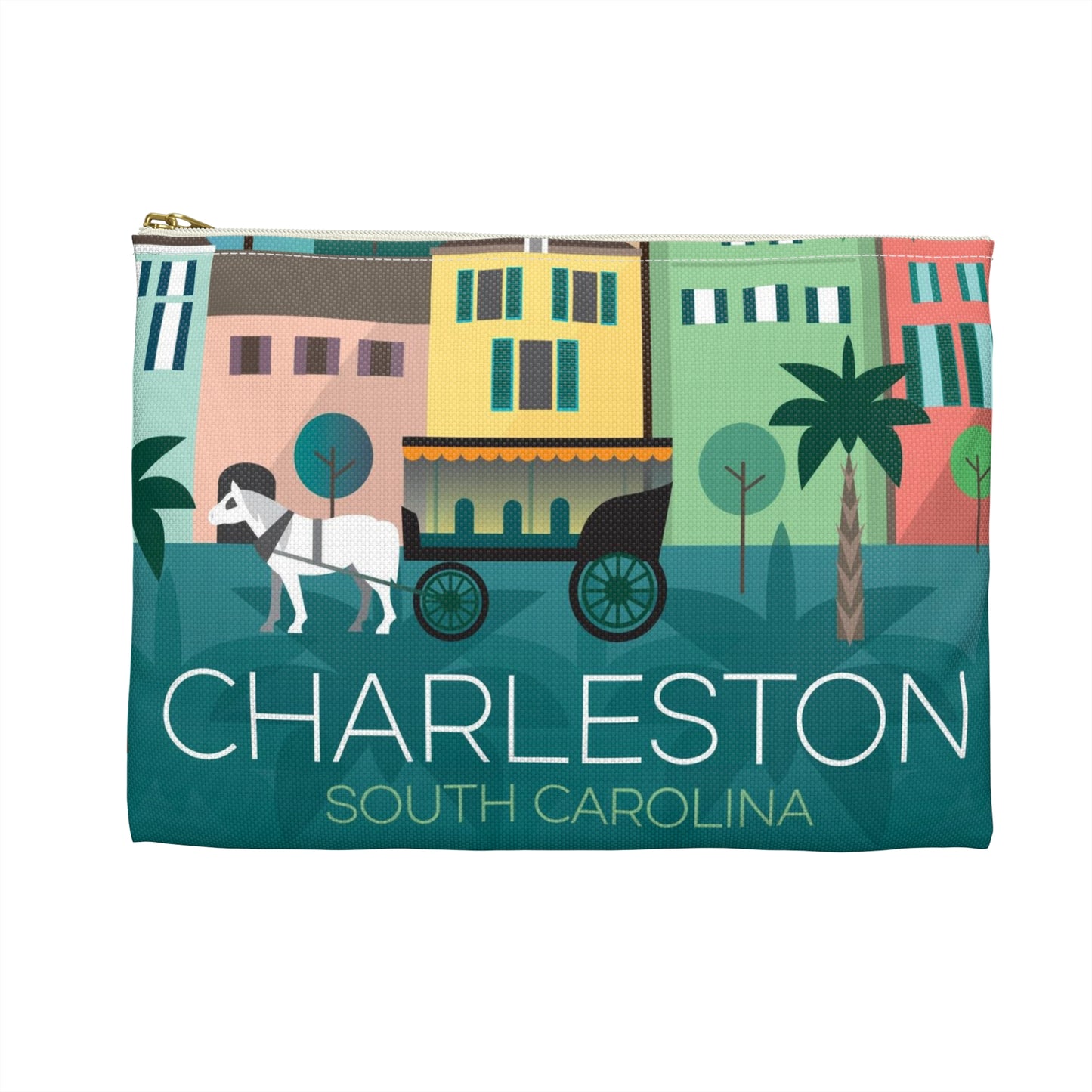 Pochette zippée Charleston
