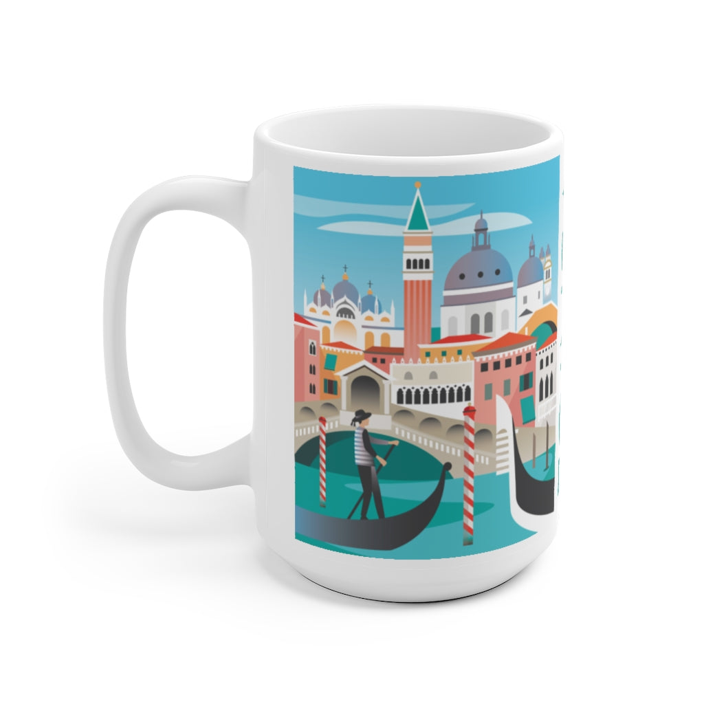 TASSE EN CÉRAMIQUE VENISE 11 OZ OU 15 OZ