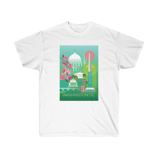 WASHINGTON, DC UNISEX ULTRA COTTON TEE