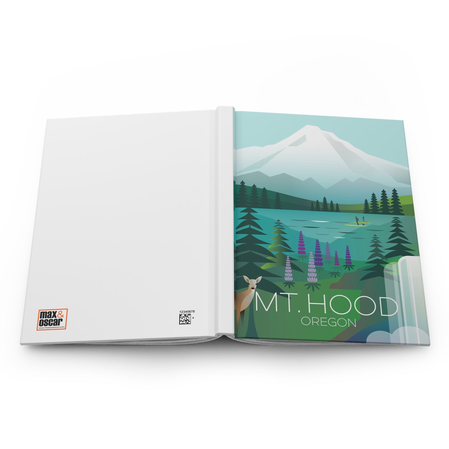 Mount Hood Hardcover Journal