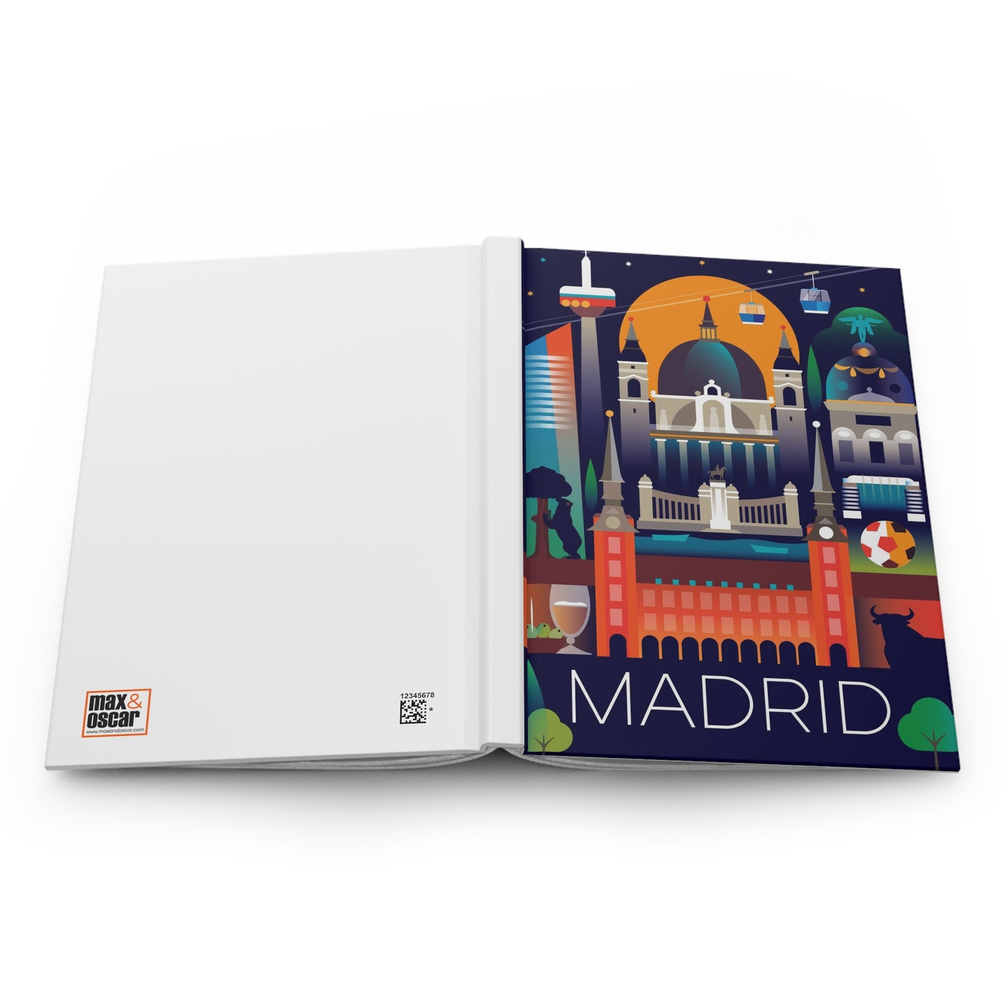 Madrid Hardcover Journal