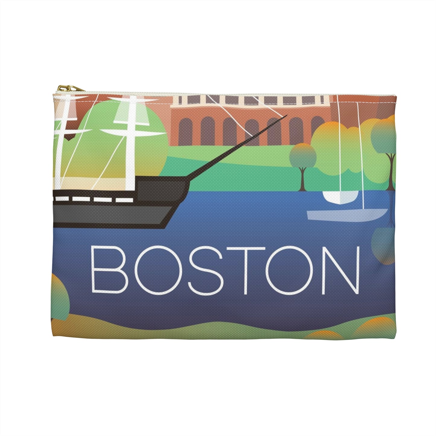 Pochette zippée Boston
