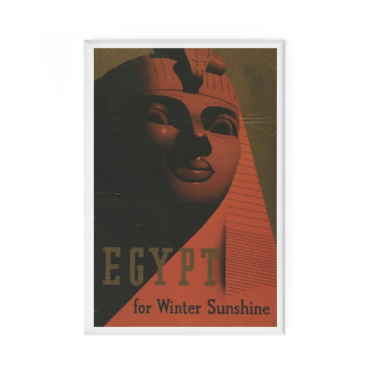 Ägypten für Wintersonnenschein-Magnet