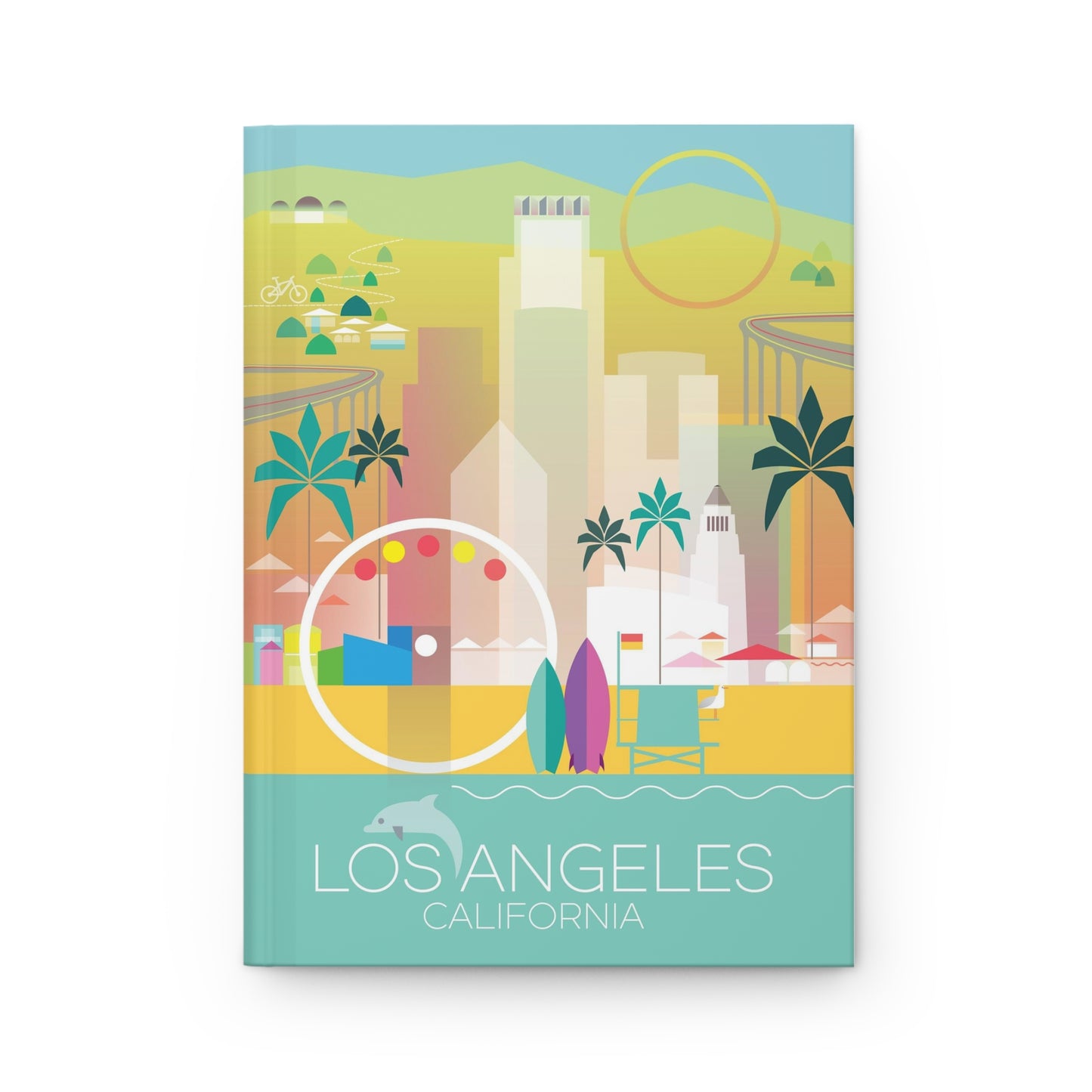 Los Angeles Hardcover Journal