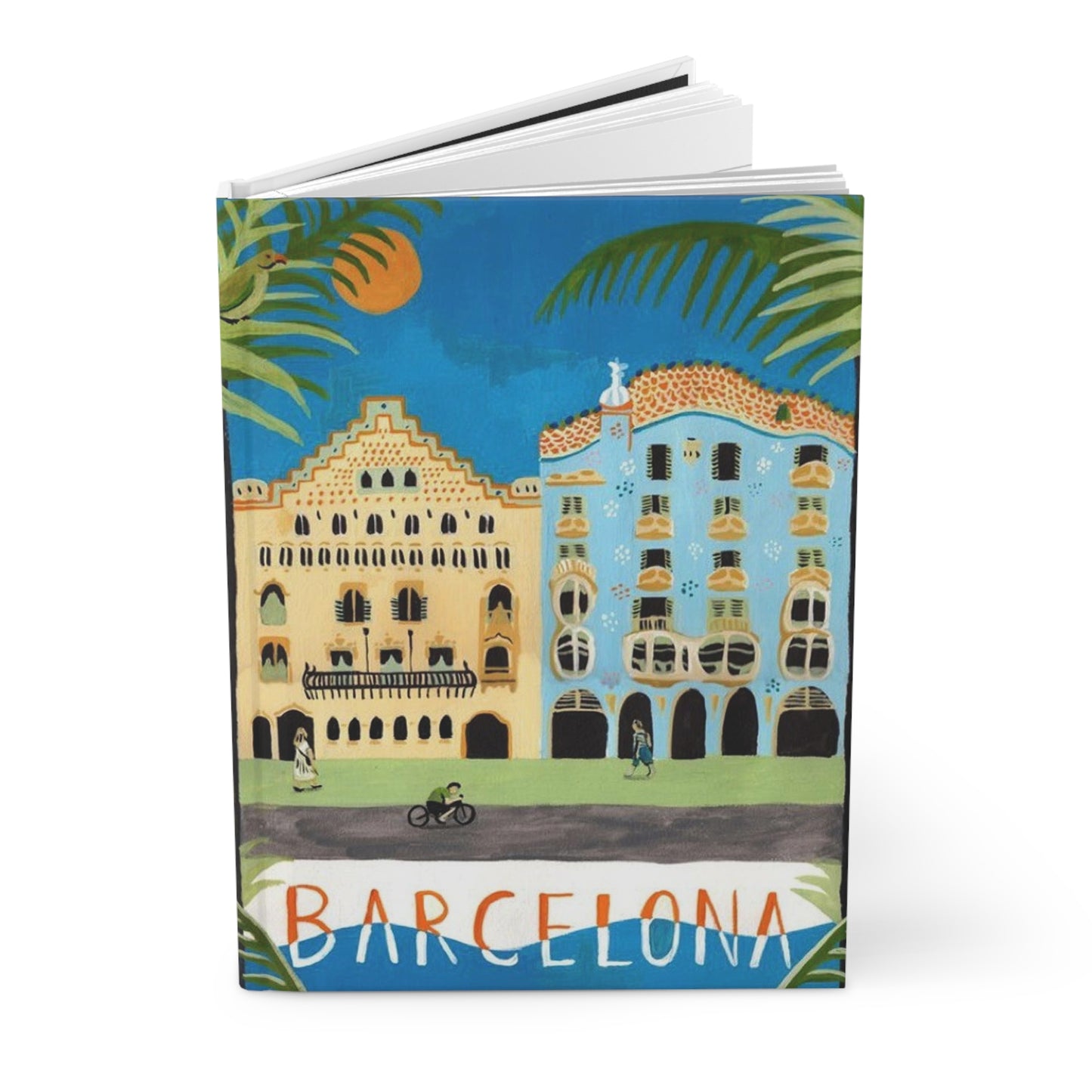 Barcelona Hardcover-Tagebuch