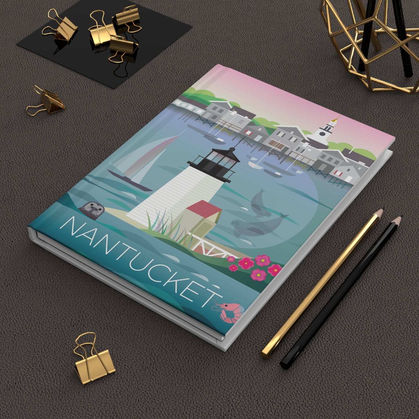 Nantucket Hardcover Journal