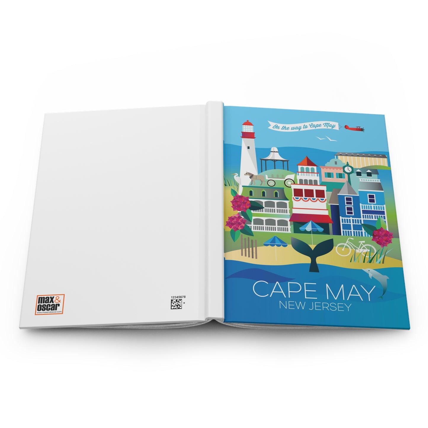 Cape May Hardcover-Tagebuch