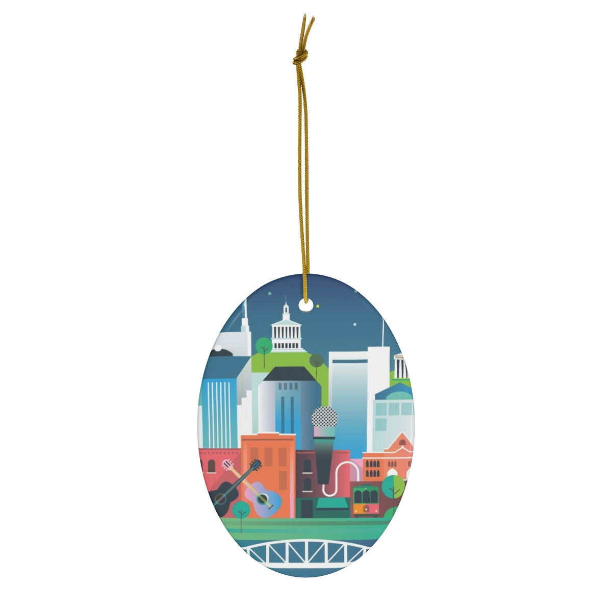 Nashville Keramikornament