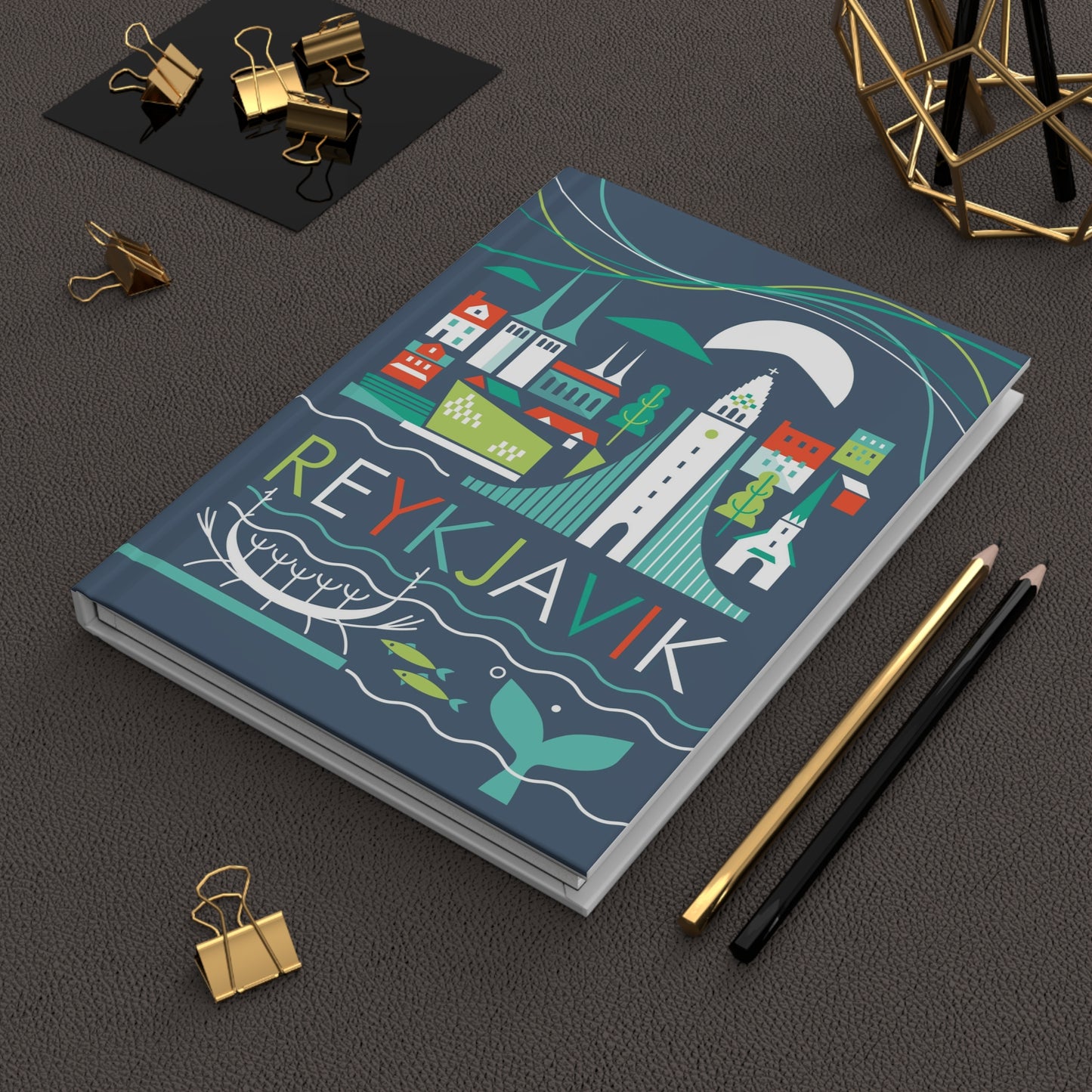 Reykjavik Hardcover Journal Matt