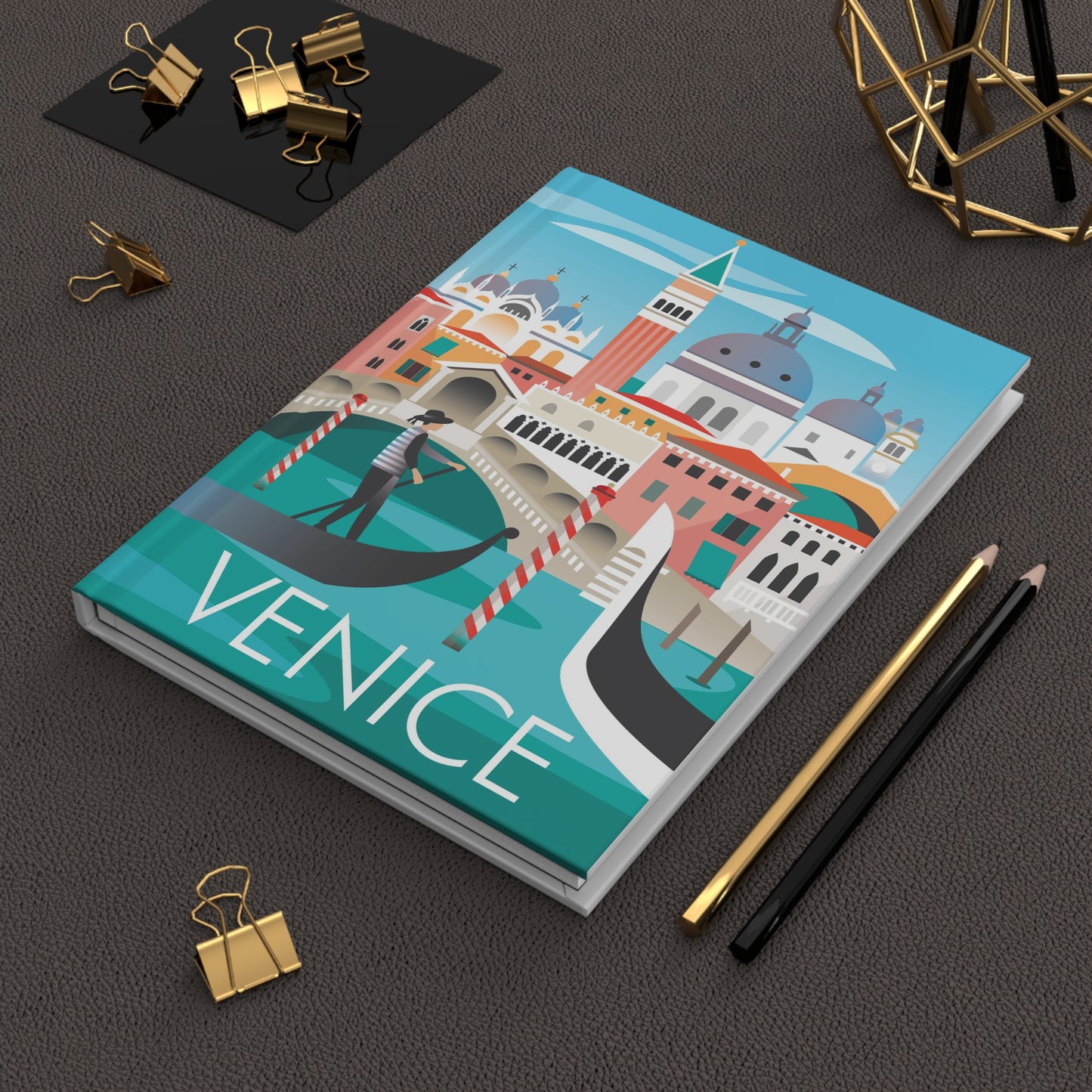 Venedig Hardcover-Tagebuch