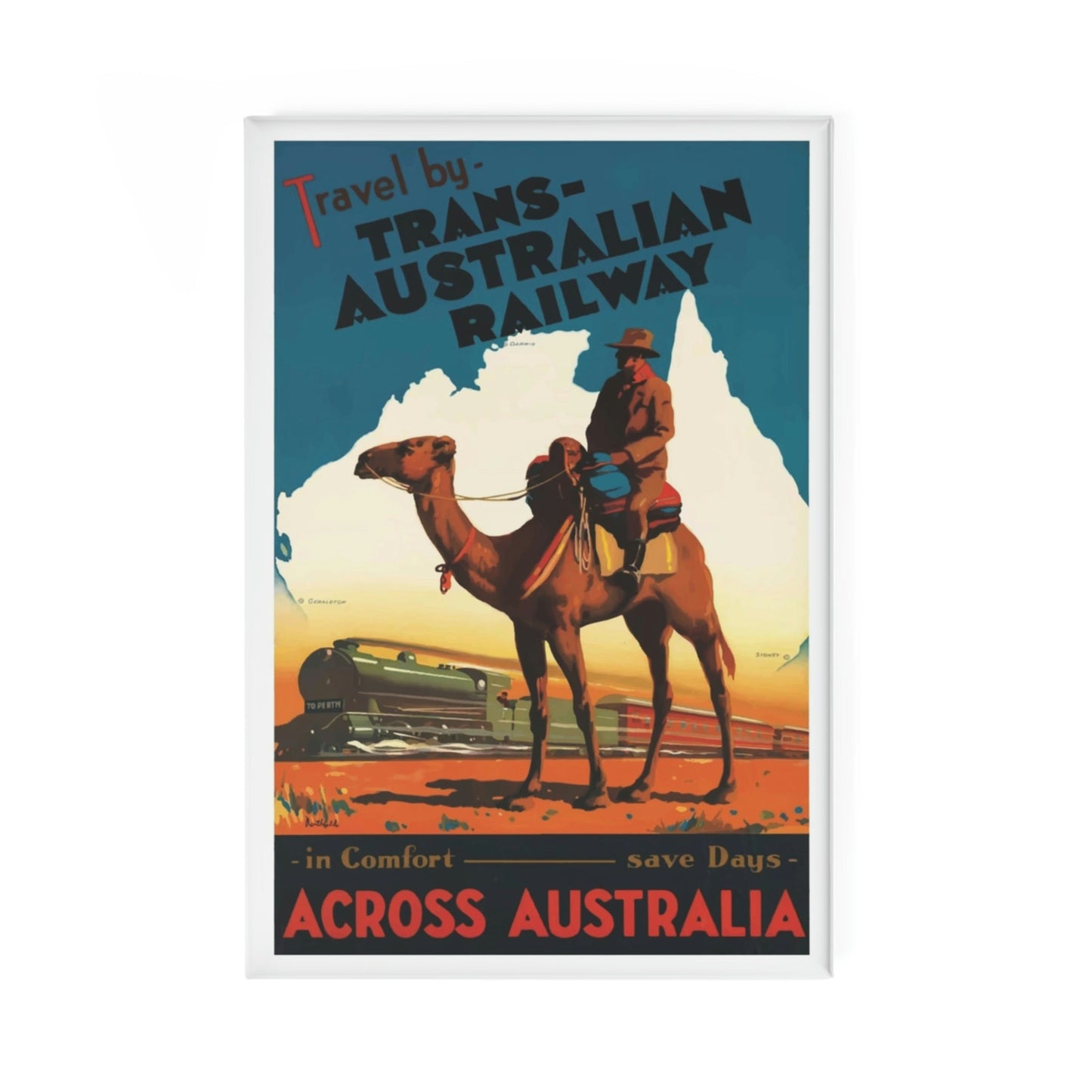 Aimant ferroviaire trans-australien