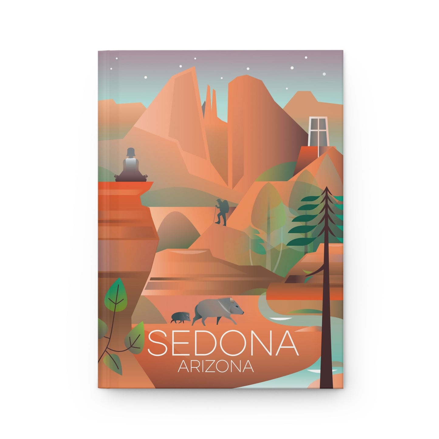 Sedona Hardcover-Tagebuch