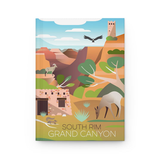 Grand Canyon National Park, South Rim Hardcover Journal