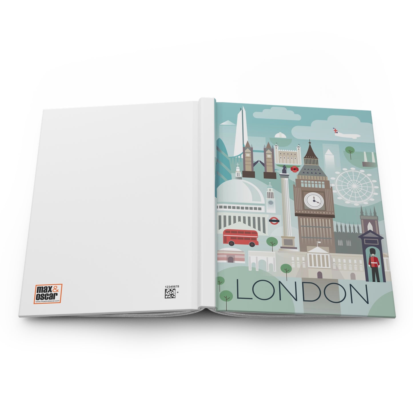 Londres Carnet cartonné