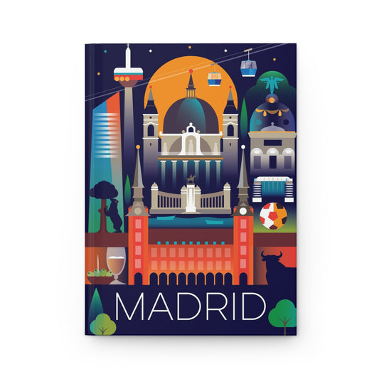 Madrid Hardcover-Tagebuch