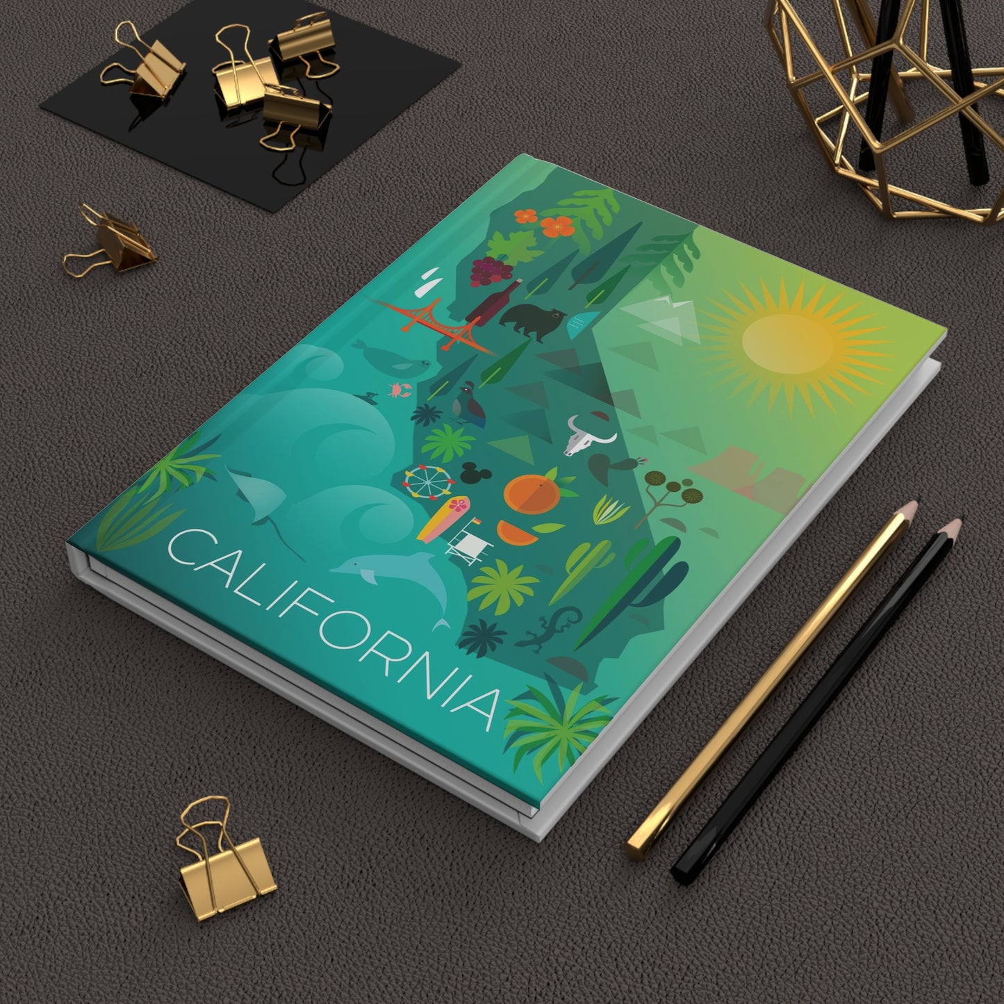 California Hardcover Journal