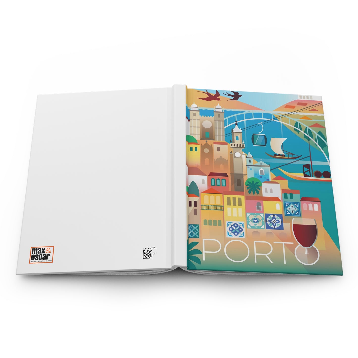 Porto Hardcover-Tagebuch