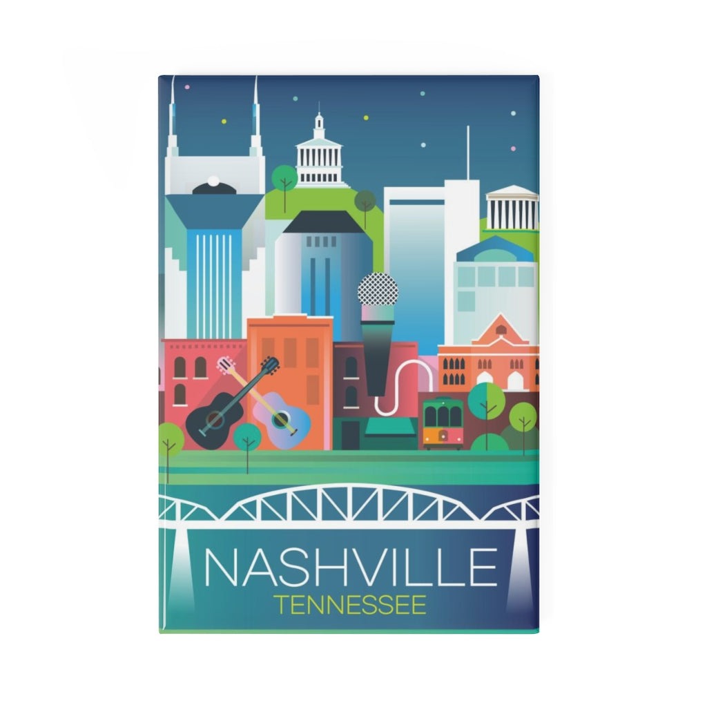 NASHVILLE REFRIGERATOR MAGNET