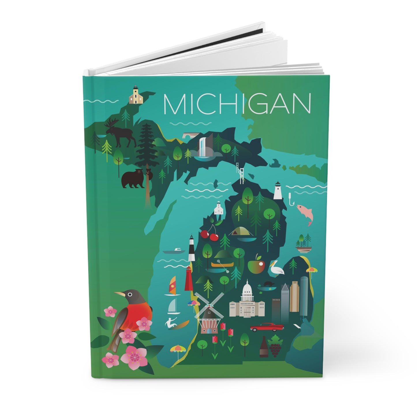 Michigan Carnet cartonné