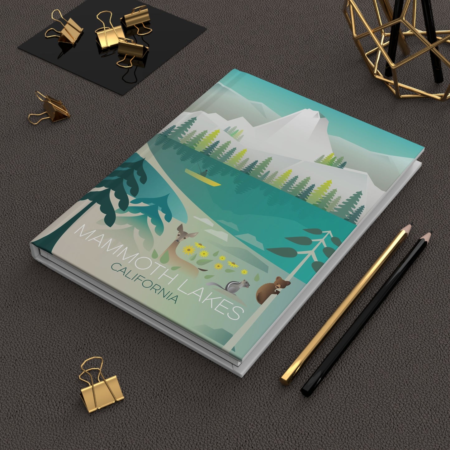 Mammoth Lakes (Summer) Hardcover Journal Matte