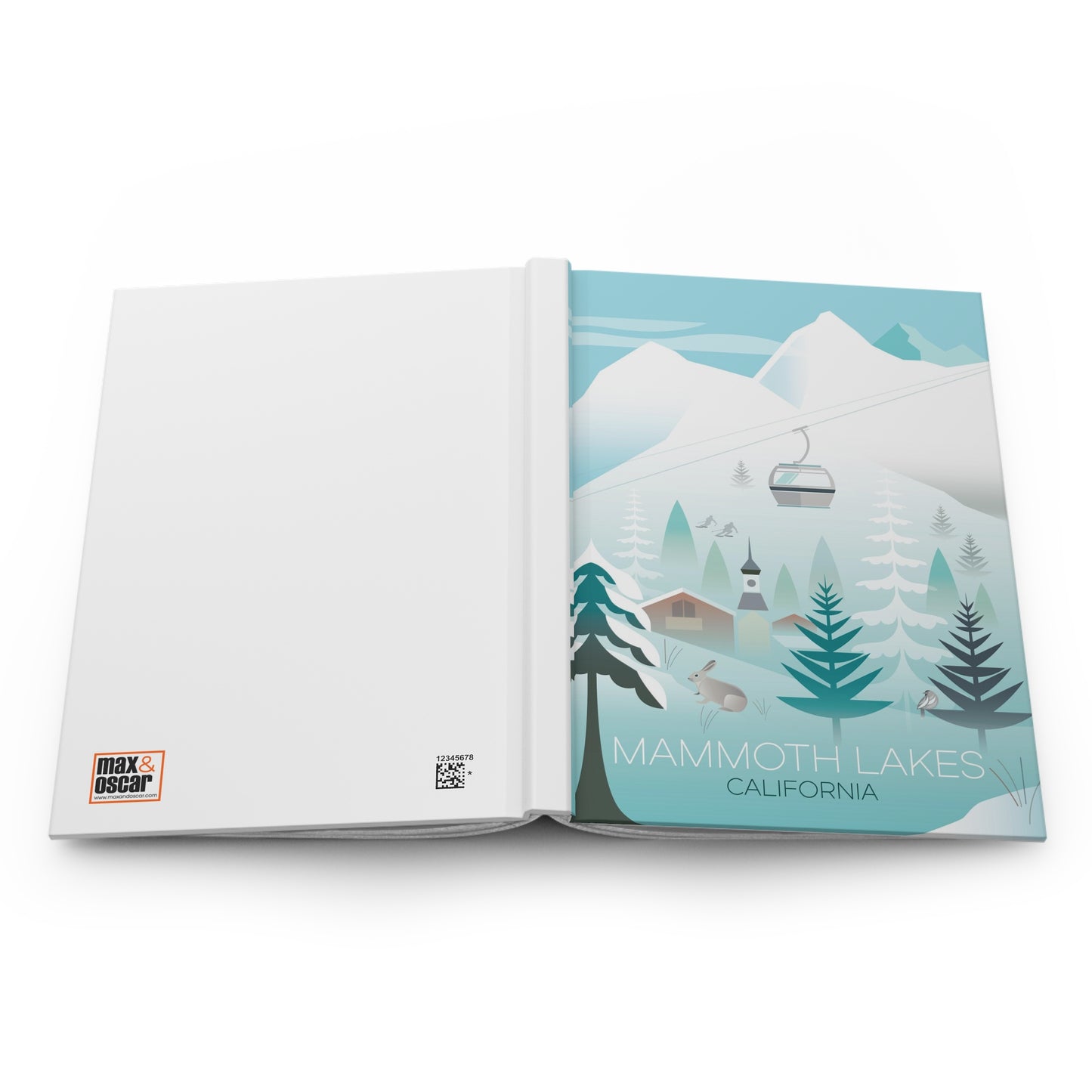 Mammoth Lakes (Winter) Hardcover Journal