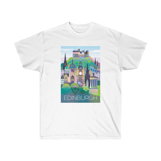 EDINBURGH UNISEX ULTRA COTTON TEE