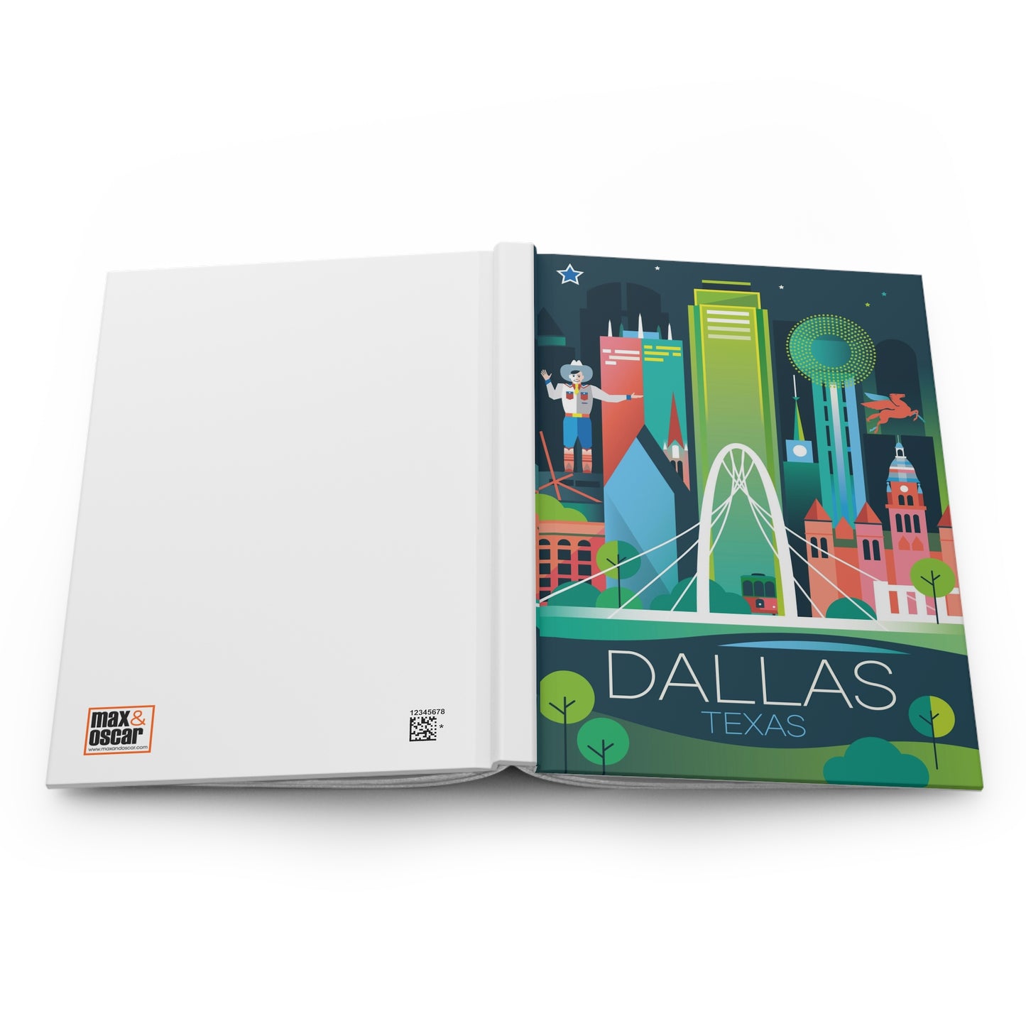 Dallas Hardcover-Tagebuch