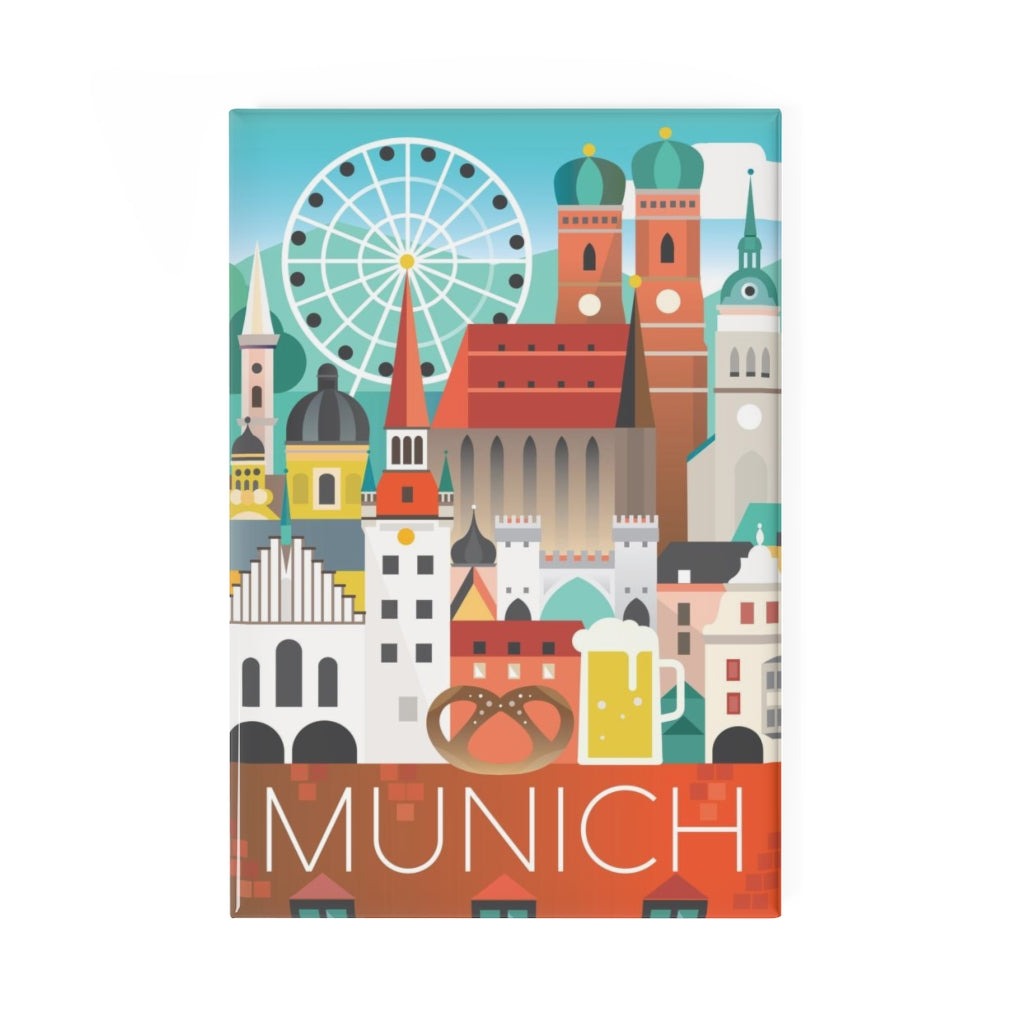 MUNICH REFRIGERATOR MAGNET