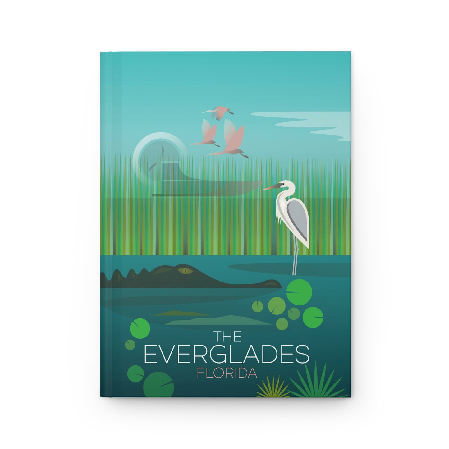 Everglades-Nationalpark-Hardcover-Tagebuch