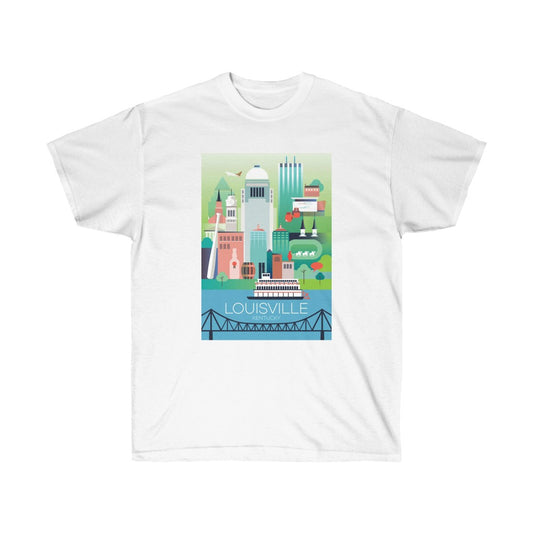 LOUISVILLE Unisex-T-Shirt aus ultra-Baumwolle