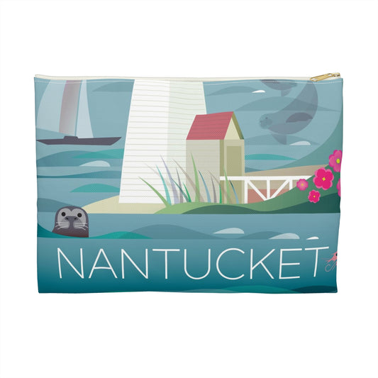 Nantucket-Reißverschlussbeutel