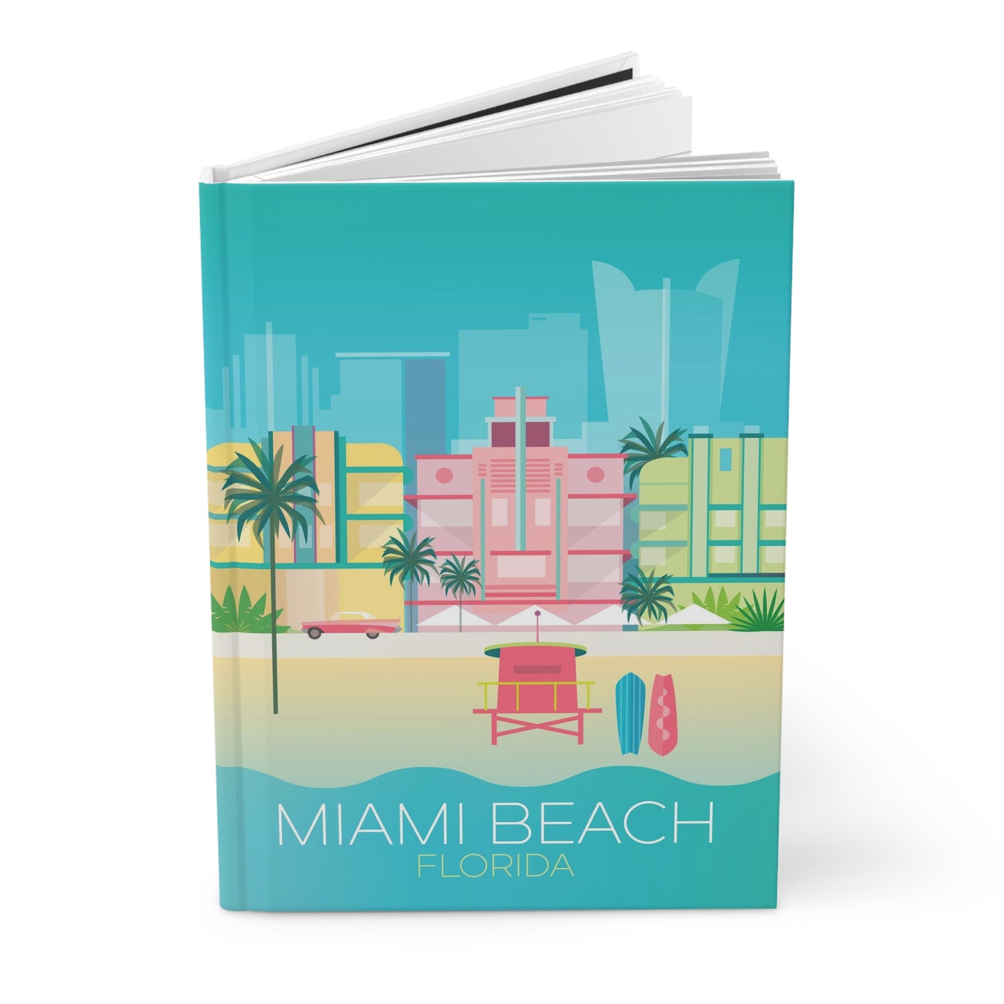 Miami Beach Carnet cartonné