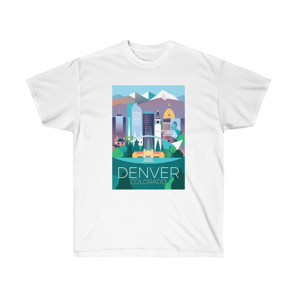 DENVER Unisex-T-Shirt aus ultra-Baumwolle