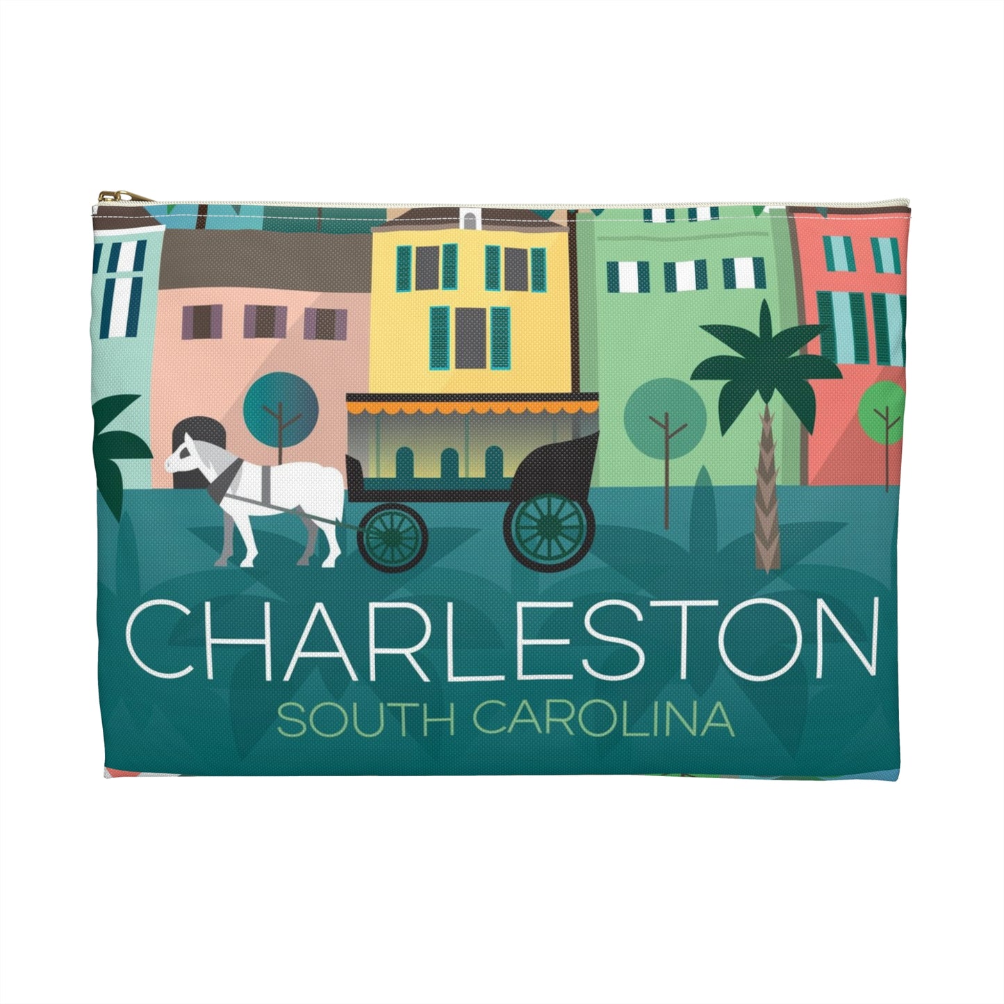 Pochette zippée Charleston