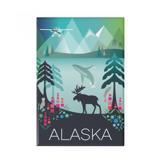 ALASKA REFRIGERATOR MAGNET