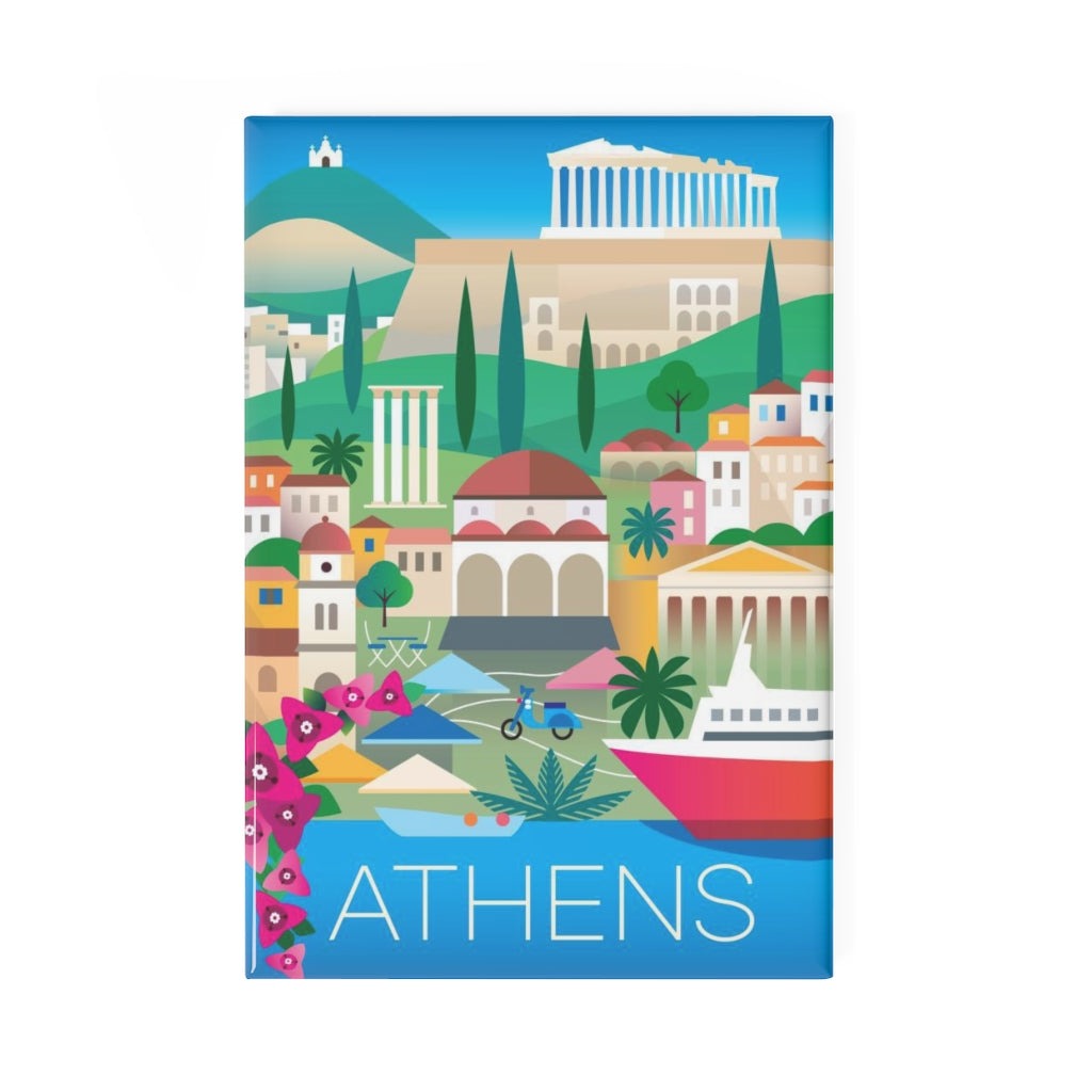 ATHEN KÜHLSCHRANKMAGNET