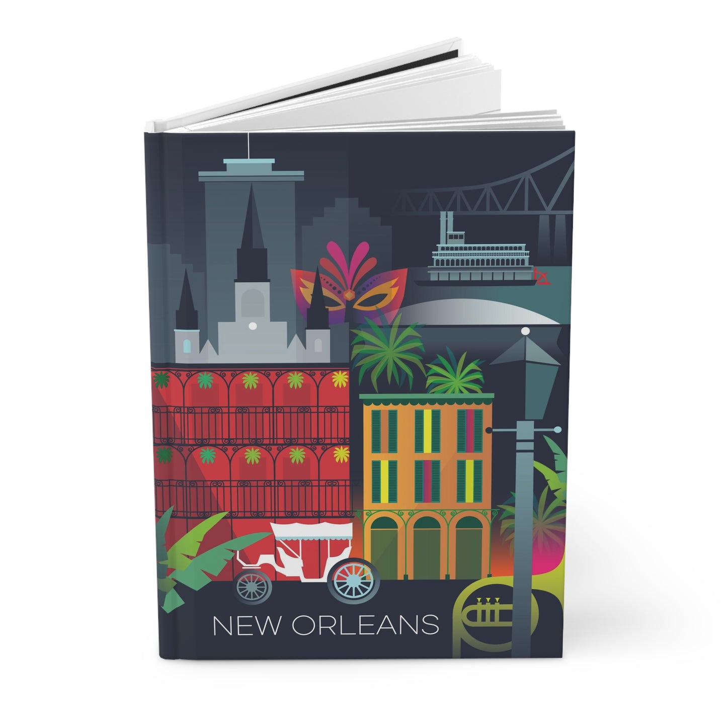 New Orleans Hardcover Journal