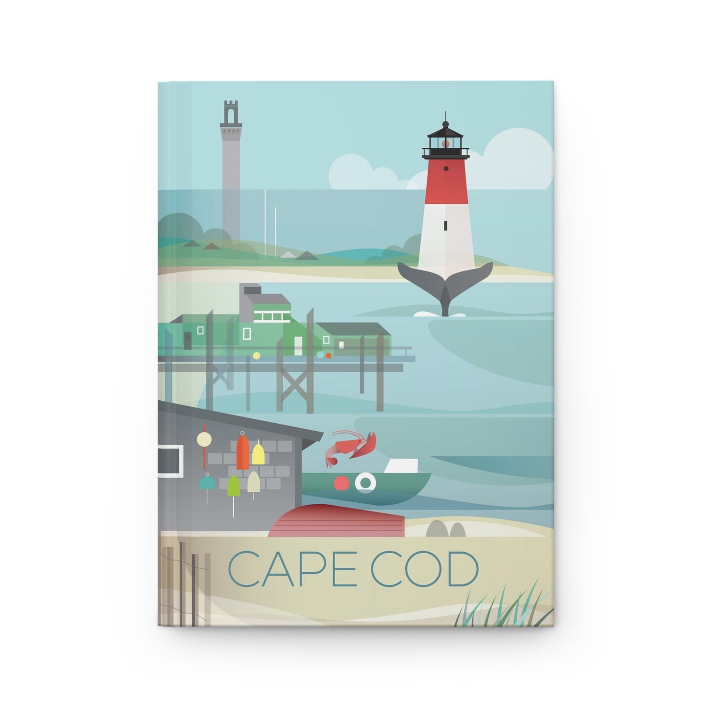 Cape Cod Hardcover-Tagebuch