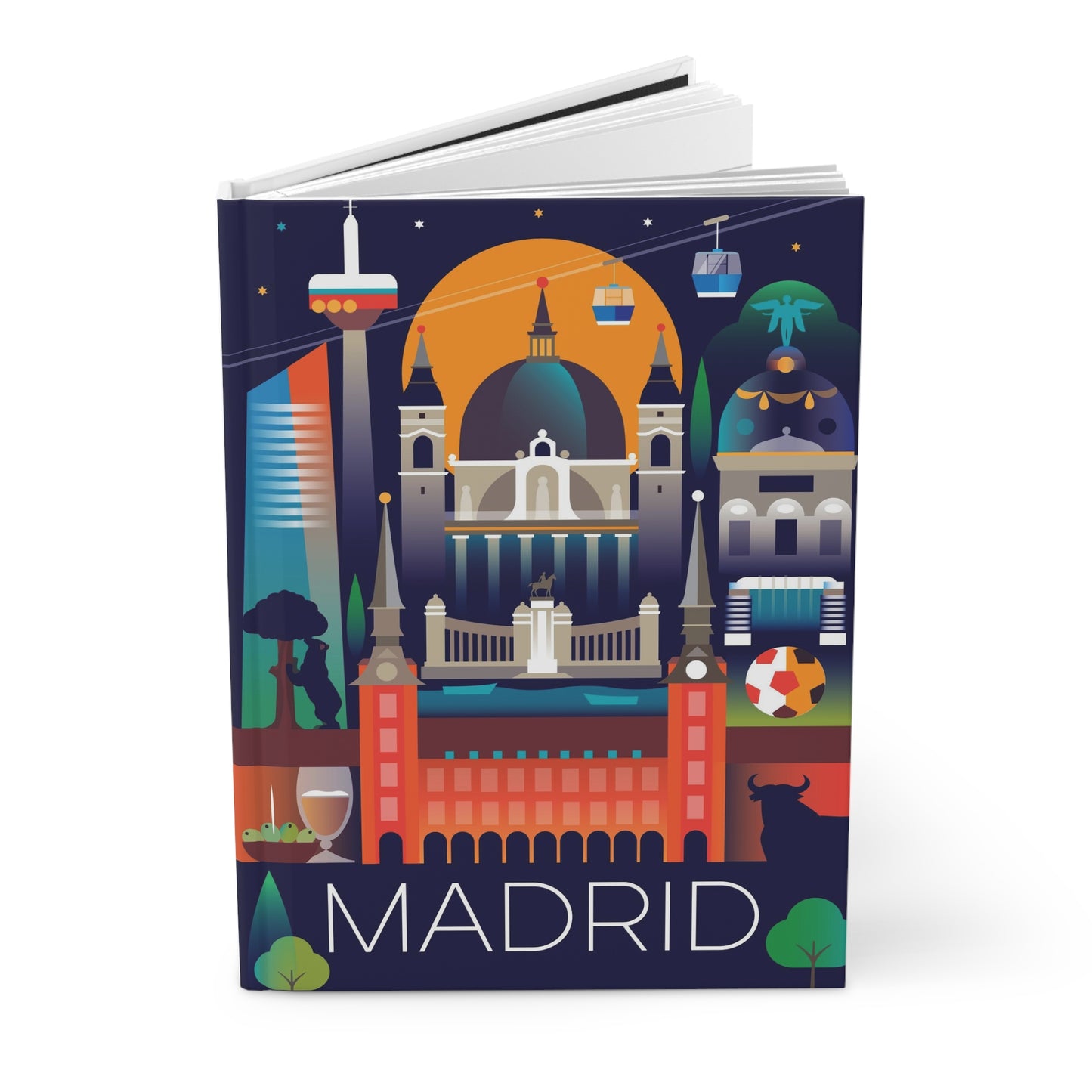 Madrid Carnet cartonné