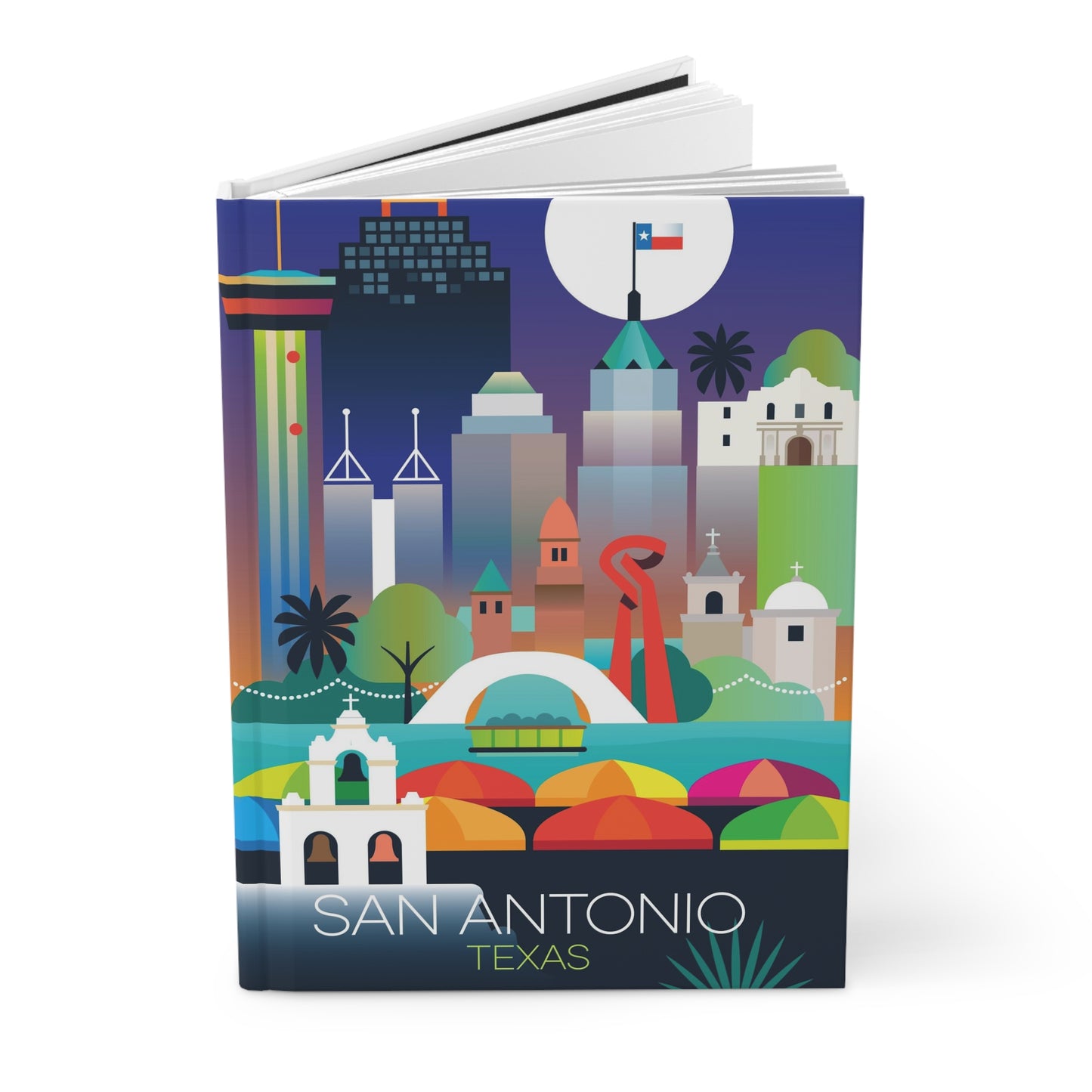 San Antonio Hardcover Journal