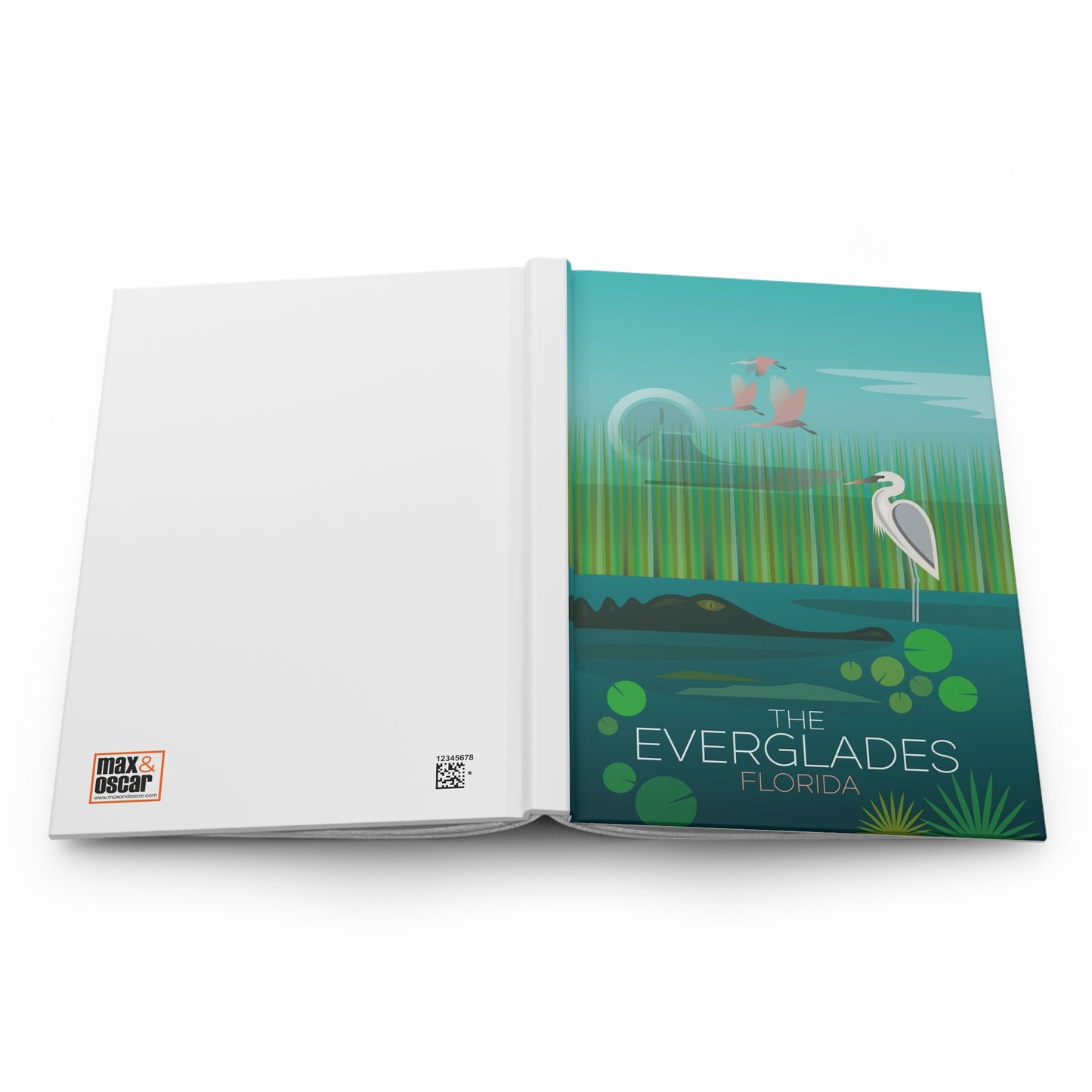 Everglades-Nationalpark-Hardcover-Tagebuch