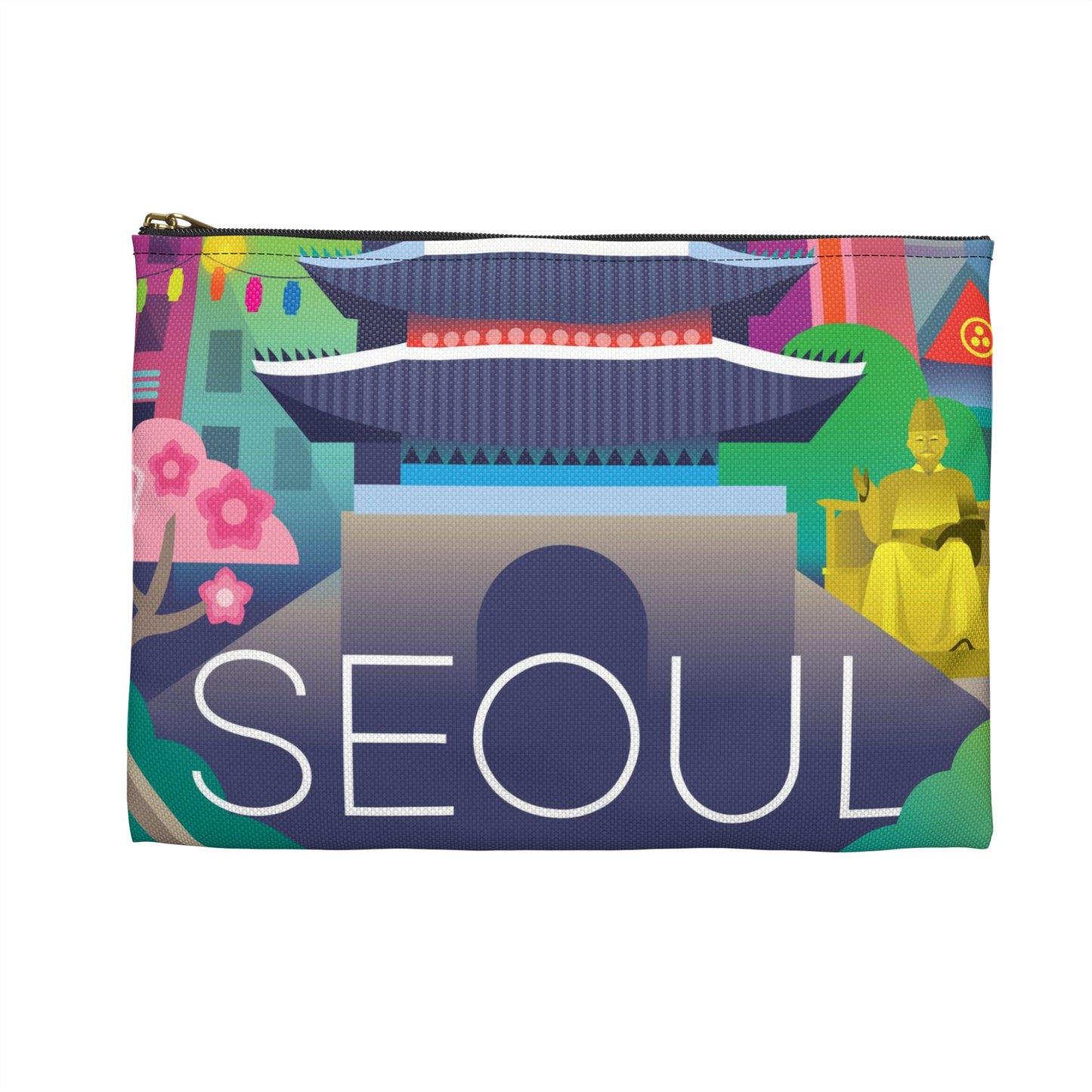 Seoul-Reißverschlussbeutel