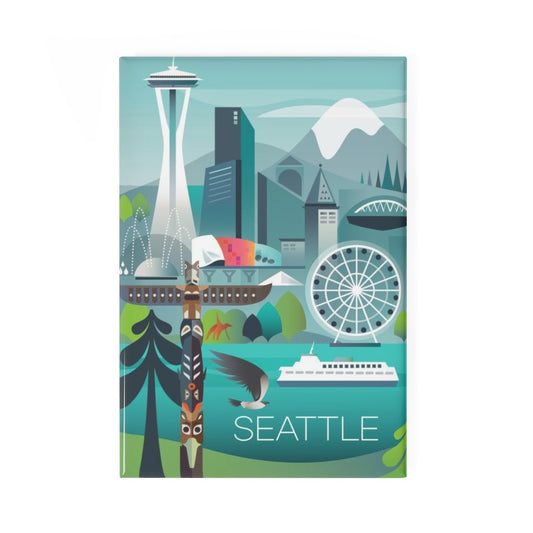 SEATTLE REFRIGERATOR MAGNET