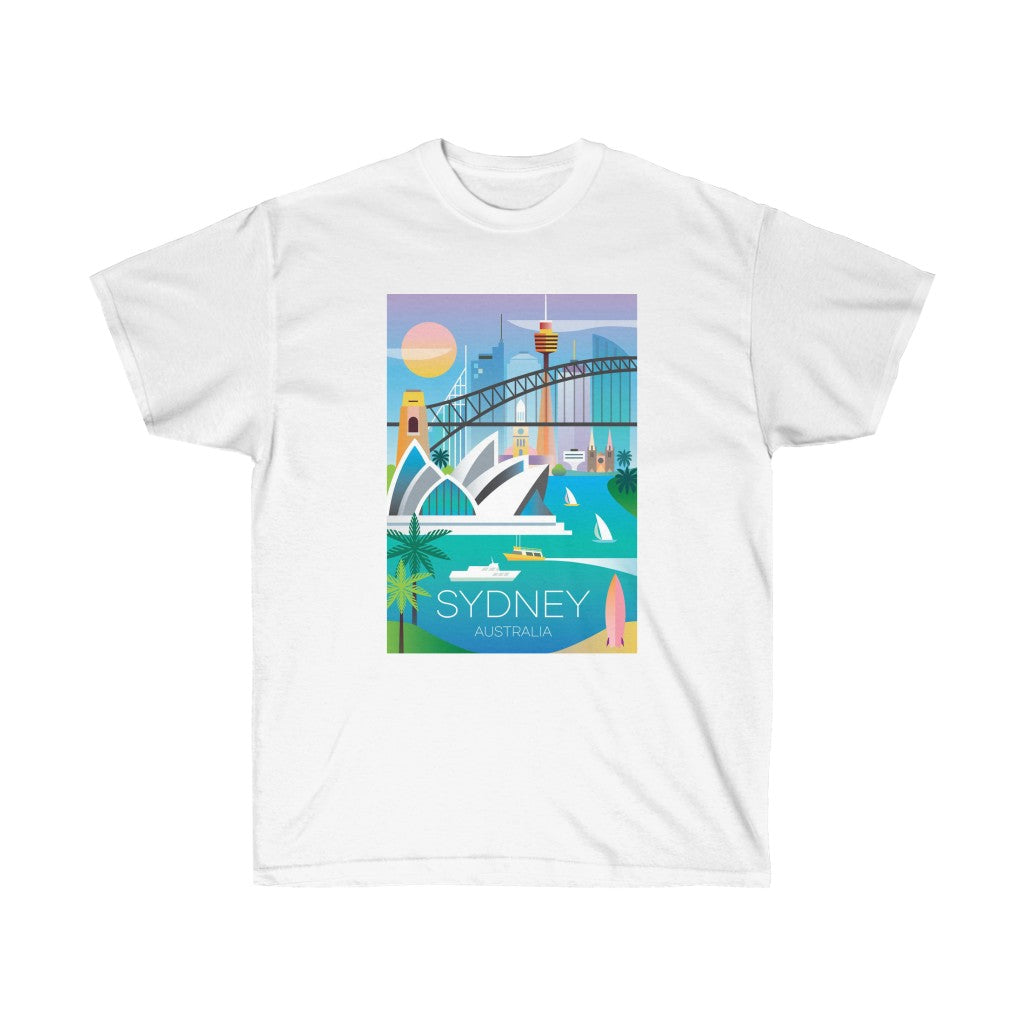 SYDNEY Unisex-T-Shirt aus ultra-Baumwolle